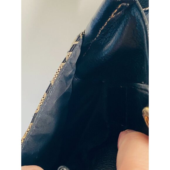 Tommy Hilfiger Black & Ivory Canvas Tote Bag - Picture 14 of 15